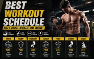 Best Workout Schedule for Men: Build Muscle and Burn Fat Fast